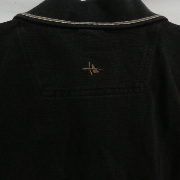 ANTIGUA | large | 100% Cotton | Black and Gold Peller Estates Polo - Golf Shirt - Picture 11 of 16